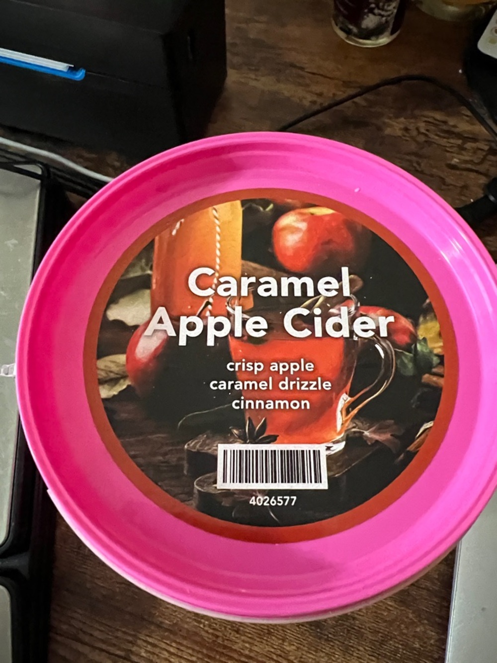 Pink zebra caramel apple cider full carton